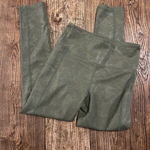 Olive Green Women's Leggings